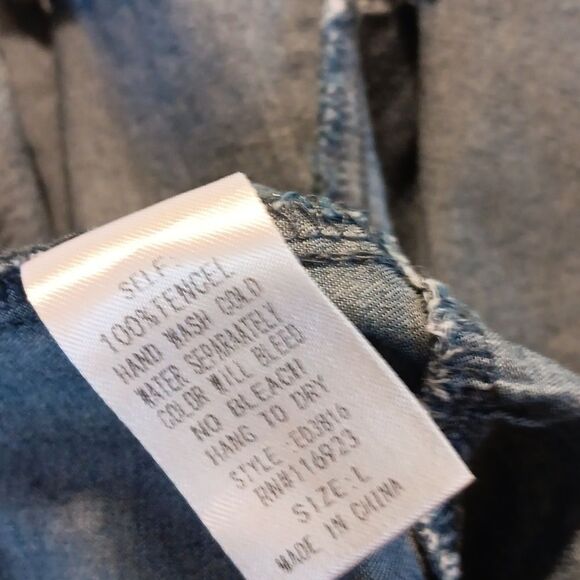 Easel Chambray Denim Dress - Picture 10 of 12